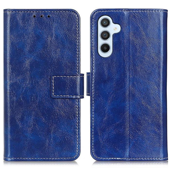 OEM - Plånboksfodral för Samsung Galaxy S26 Plus Konstläder - Blå