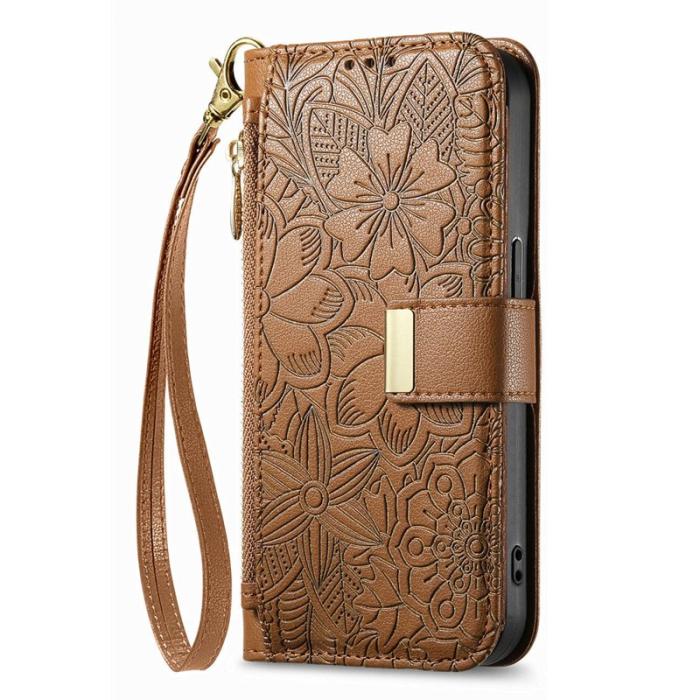 OEM - Mobilfodral för Samsung Galaxy S26 Plus Konstläder - Brun