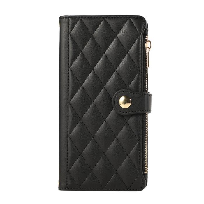 OEM - Mobilfodral för Samsung Galaxy S26 Plus Konstläder Flera kortfack - Svart