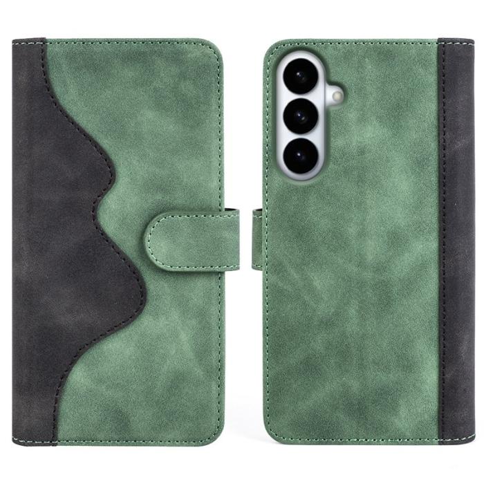 OEM - Plånboksfodral för Samsung Galaxy S26 Plus Konstläder - Grön