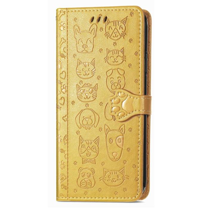 OEM - Plånboksfodral för Samsung Galaxy S26 Plus Konstläder - Gul