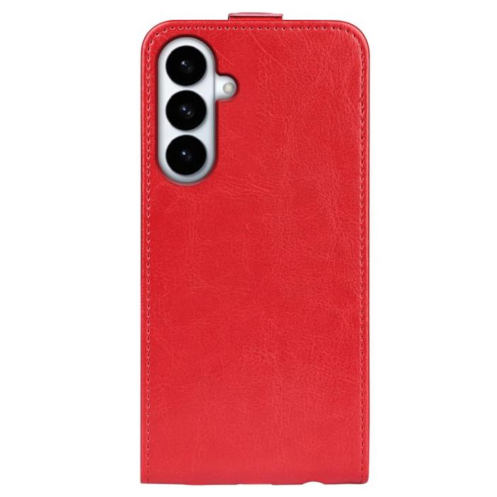 OEM - Mobilfodral för Samsung Galaxy S26 Plus Konstläder Kortfack - Röd