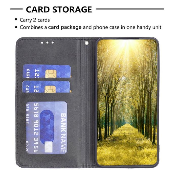 OEM - Mobilfodral för Samsung Galaxy S26 Plus Konstläder Kortfack - Svart