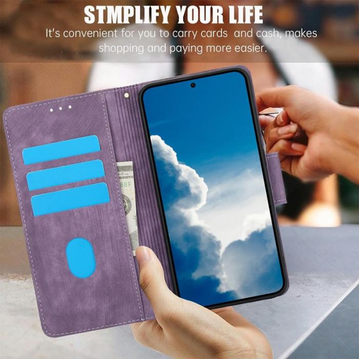 OEM - Plånboksfodral för Samsung Galaxy S26 Plus Konstläder - Lila