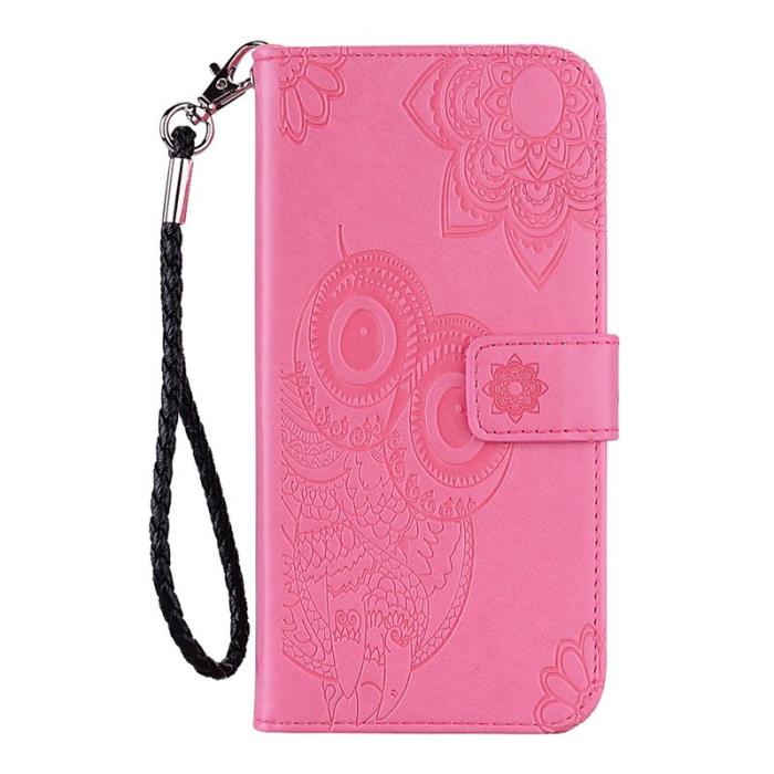 OEM - Plånboksfodral för Samsung Galaxy S26 Plus Konstläder med rem - Rosa