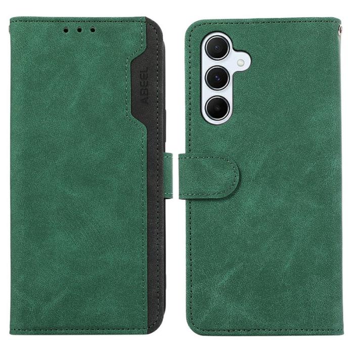 ABEEL - ABEEL Mobilfodral för Samsung Galaxy S26 Plus Konstläder RFID - Grön
