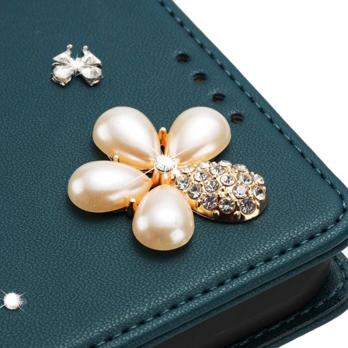 OEM - Plånboksfodral för Samsung Galaxy S26 Plus Konstläder RFID - Grön