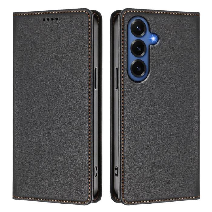 OEM - Plånboksfodral för Samsung Galaxy S26 Plus Konstläder RFID - Svart