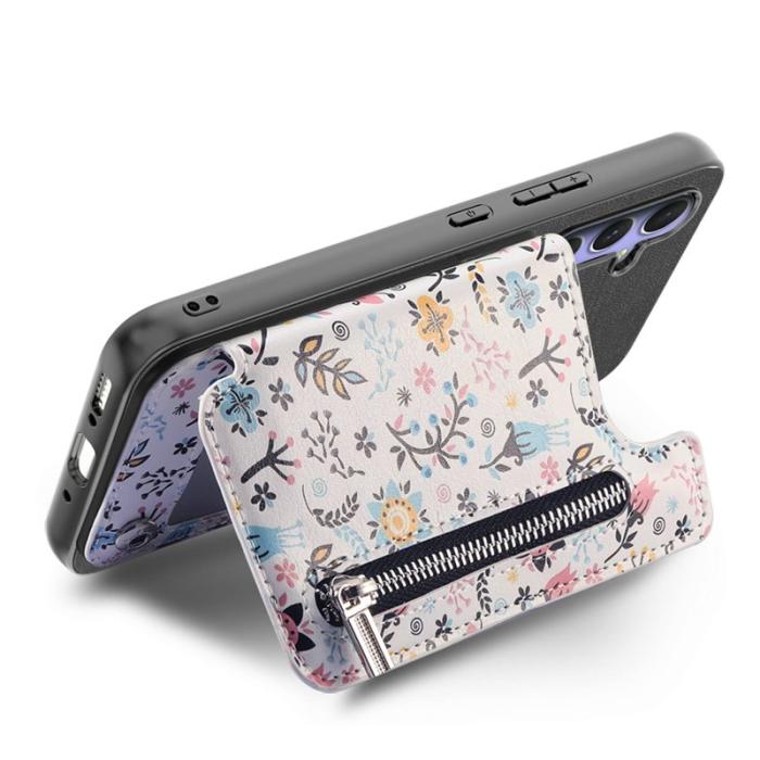 OEM - Mobilfodral för Samsung Galaxy S26 Plus Konstläder RFID - Svart