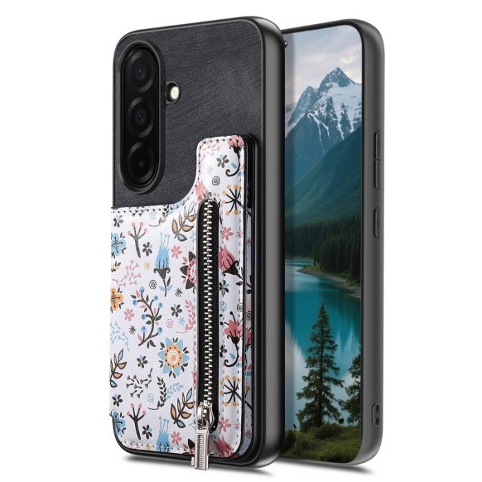 OEM - Mobilfodral för Samsung Galaxy S26 Plus Konstläder RFID - Svart