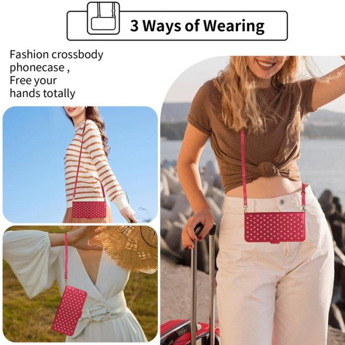 OEM - Plånboksfodral för Samsung Galaxy S26 Plus Konstläder - Röd