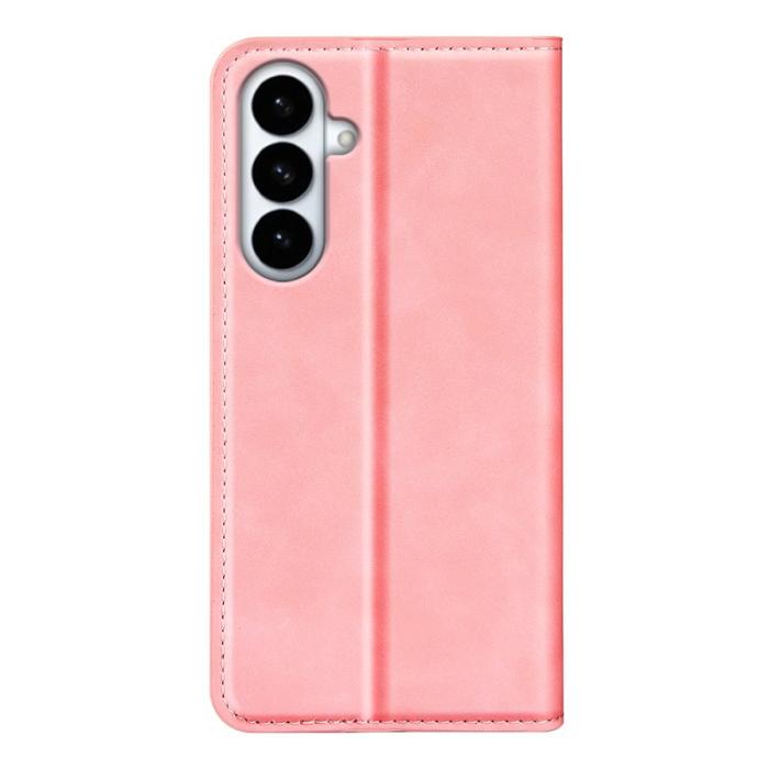 OEM - Plånboksfodral för Samsung Galaxy S26 Plus Konstläder - Rosa