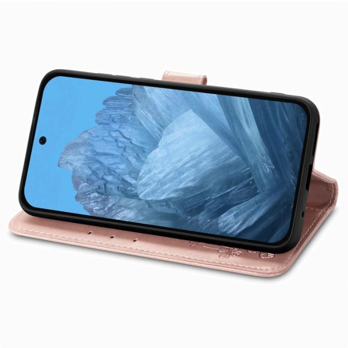 OEM - Plånboksfodral för Samsung Galaxy S26 Plus Konstläder - Roséguld
