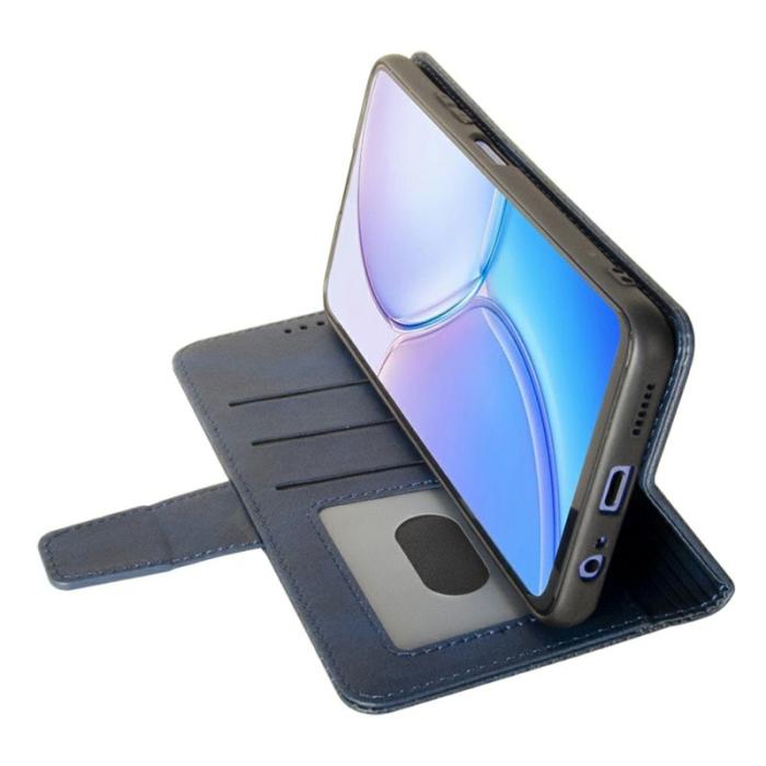 IDEWEI - IDEWEI Plånboksfodral för Samsung Galaxy S26 Plus Konstläder Ställ - Blå