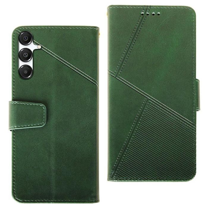 IDEWEI - IDEWEI Plånboksfodral för Samsung Galaxy S26 Plus Konstläder Ställ - Grön