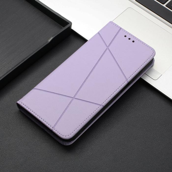 OEM - Plånboksfodral för Samsung Galaxy S26 Plus Konstläder Ställ - Lila