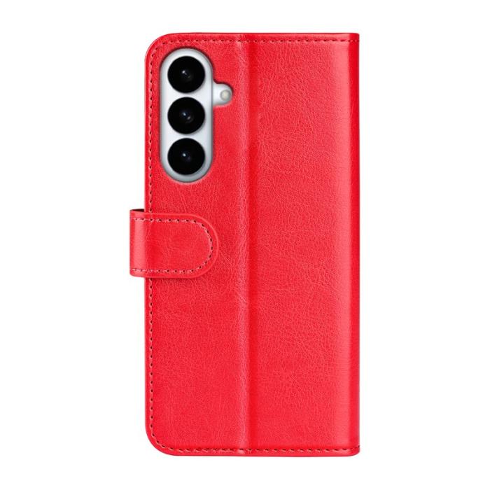 OEM - Mobilfodral för Samsung Galaxy S26 Plus Konstläder Ställ - Röd