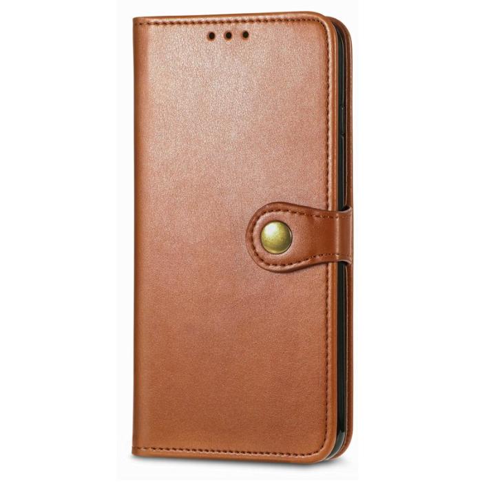 OEM - Plånboksfodral för Samsung Galaxy S26 Plus Konstläder Stativ - Brun