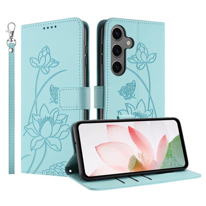 OEM - Plånboksfodral för Samsung Galaxy S26 Plus Konstläder Stativ - Grön