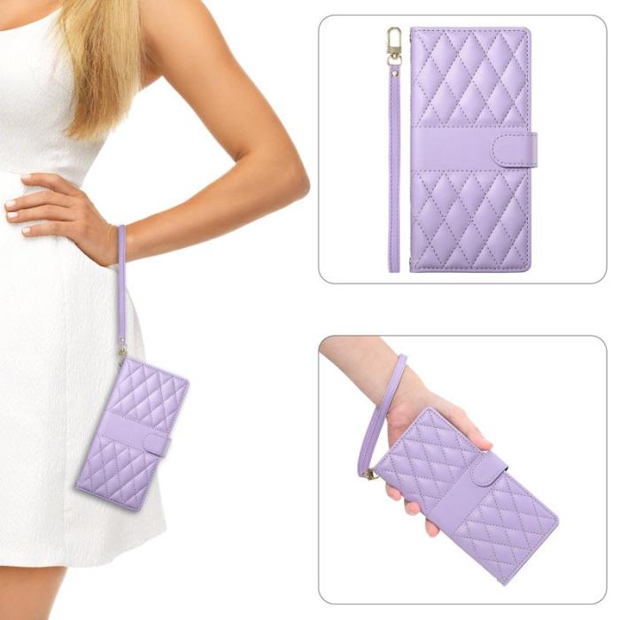 OEM - Plånboksfodral för Samsung Galaxy S26 Plus Konstläder Stativ - Lila