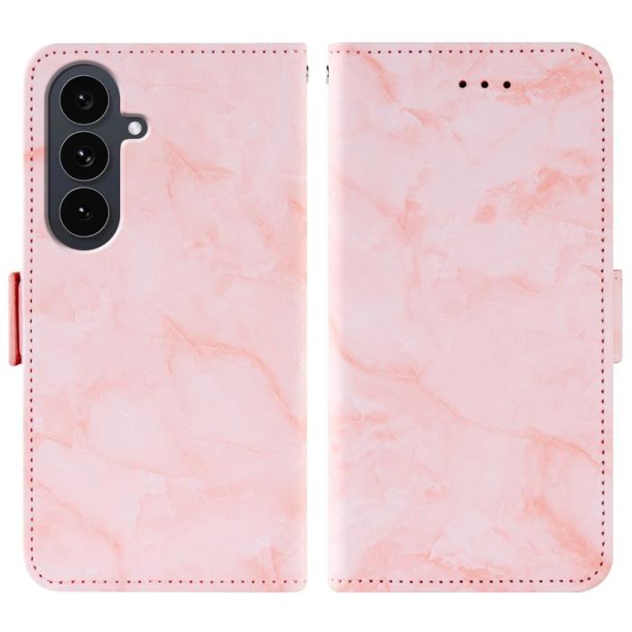 OEM - Plånboksfodral för Samsung Galaxy S26 Plus Konstläder Stativ - Rosa