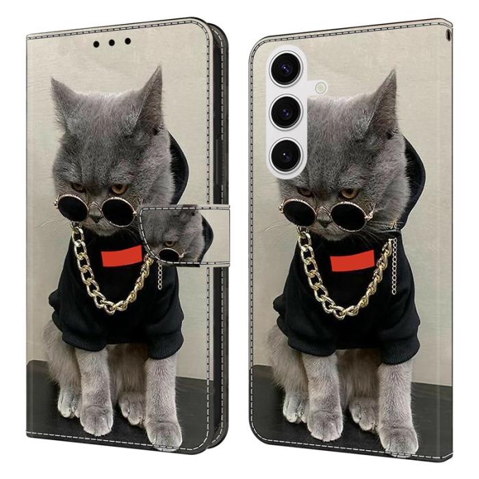 OEM - Plånboksfodral för Samsung Galaxy S26 Plus Konstläder - Svart