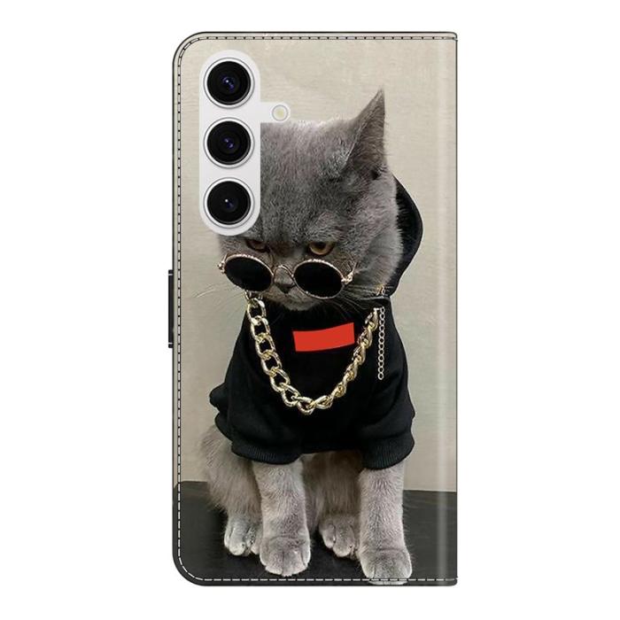 OEM - Plånboksfodral för Samsung Galaxy S26 Plus Konstläder - Svart