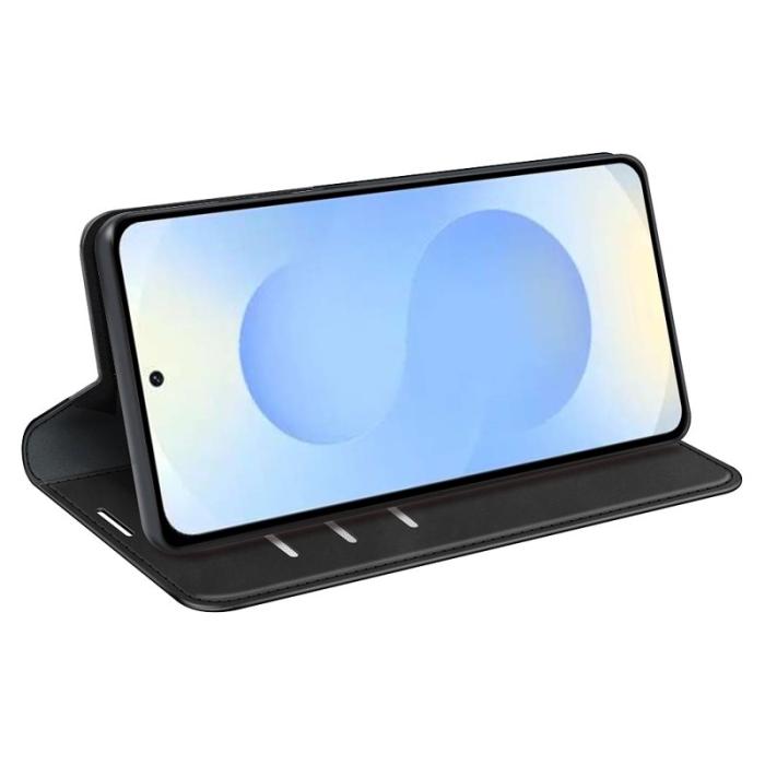 OEM - Plånboksfodral för Samsung Galaxy S26 Plus Konstläder - Svart