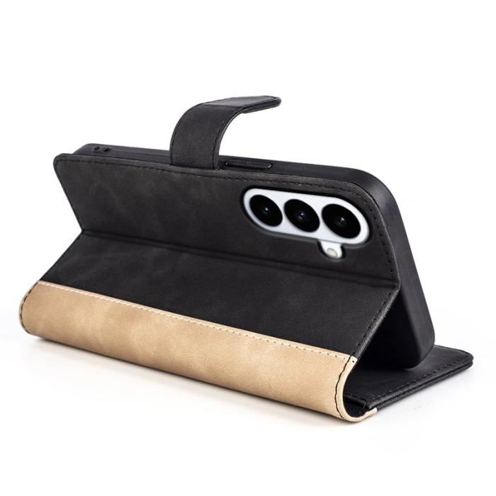 OEM - Plånboksfodral för Samsung Galaxy S26 Plus Konstläder - Svart