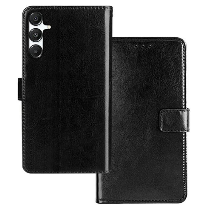 IDEWEI - IDEWEI Plånboksfodral för Samsung Galaxy S26 Plus Konstläder - Svart