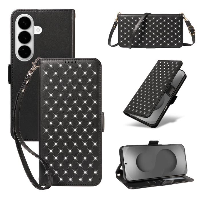 OEM - Plånboksfodral för Samsung Galaxy S26 Plus Konstläder - Svart