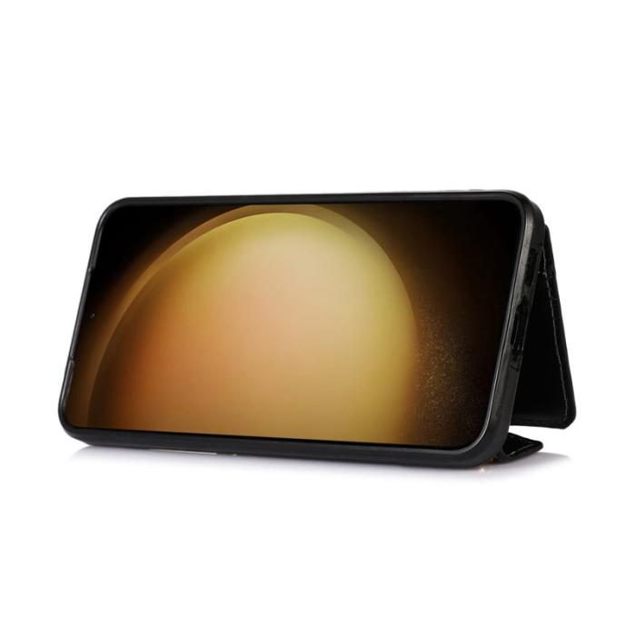 OEM - Mobilfodral för Samsung Galaxy S26 Plus Konstläder + TPU - Svart