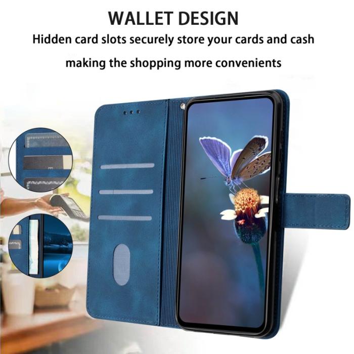 OEM - Plånboksfodral för Samsung Galaxy S26 Plus Konstläder - Blå