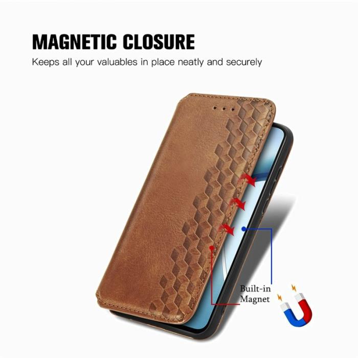 OEM - Plånboksfodral för Samsung Galaxy S26 Plus Konstläder - Brun