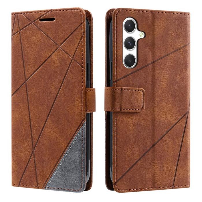 OEM - Plånboksfodral för Samsung Galaxy S26 Plus Konstläder - Brun