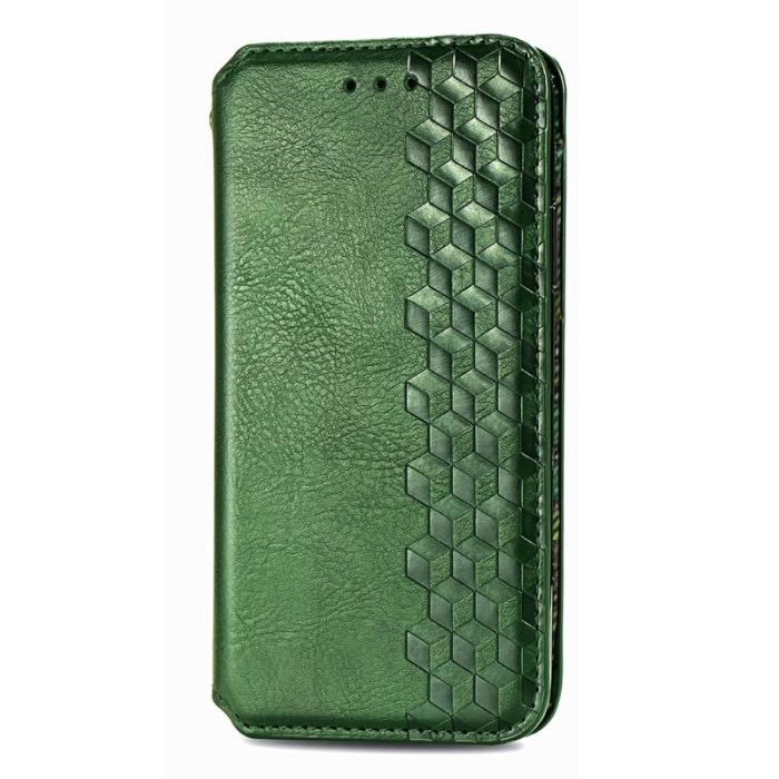 OEM - Plånboksfodral för Samsung Galaxy S26 Plus Konstläder - Grön