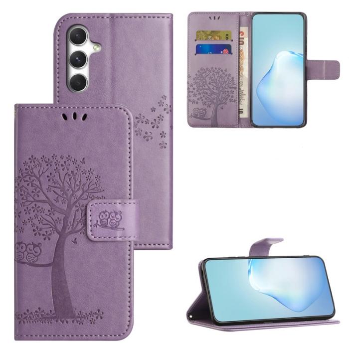 OEM - Plånboksfodral för Samsung Galaxy S26 Plus Konstläder - Lila