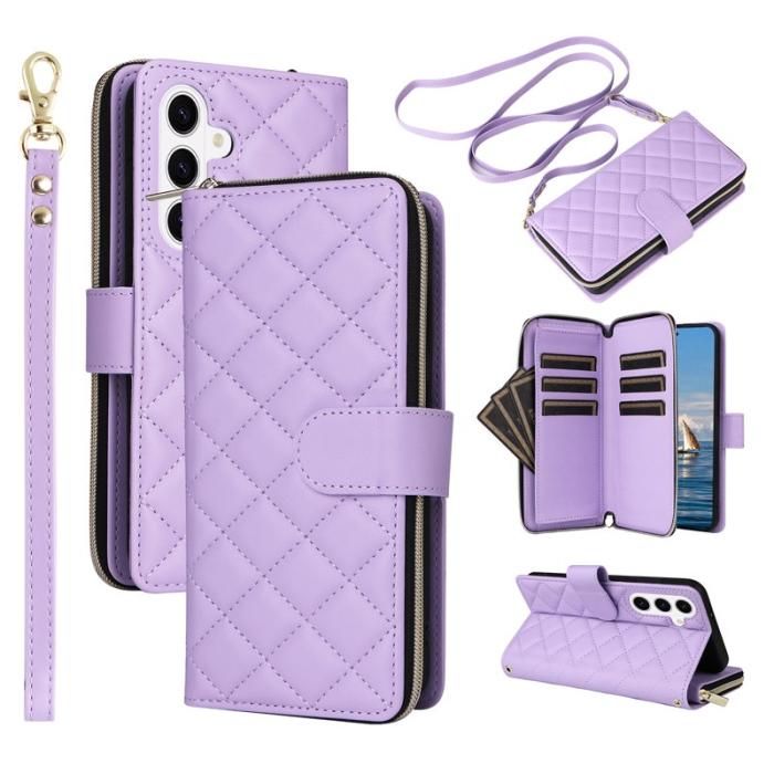 OEM - Plånboksfodral för Samsung Galaxy S26 Plus Konstläder - Lila