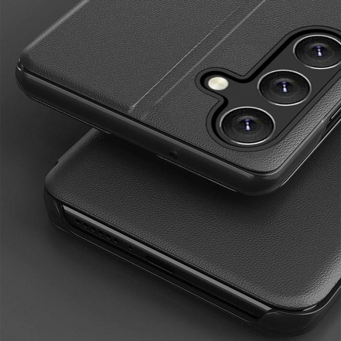 OEM - Mobilfodral för Samsung Galaxy S26 Plus Konstläder Ställ - Röd