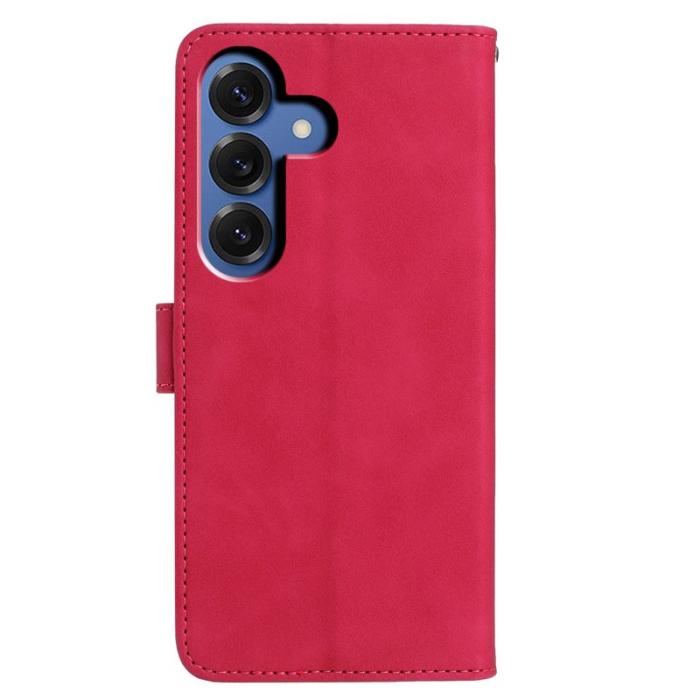 OEM - Plånboksfodral för Samsung Galaxy S26 Plus Konstläder Ställ - Rosa