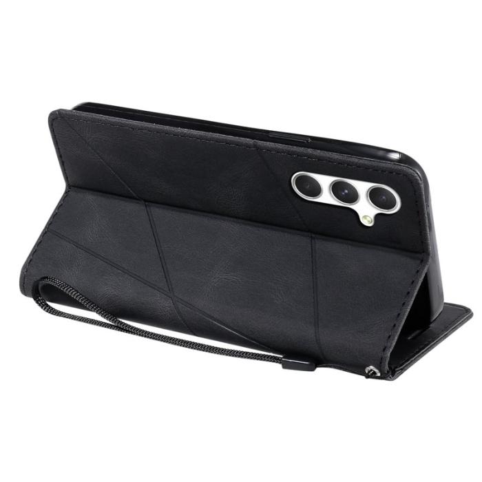 OEM - Plånboksfodral för Samsung Galaxy S26 Plus Konstläder - Svart