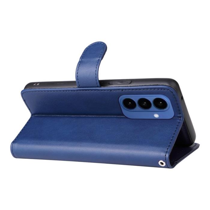 OEM - Plånboksfodral för Samsung Galaxy S26 Plus Magnetiskt Konstläder - Blå