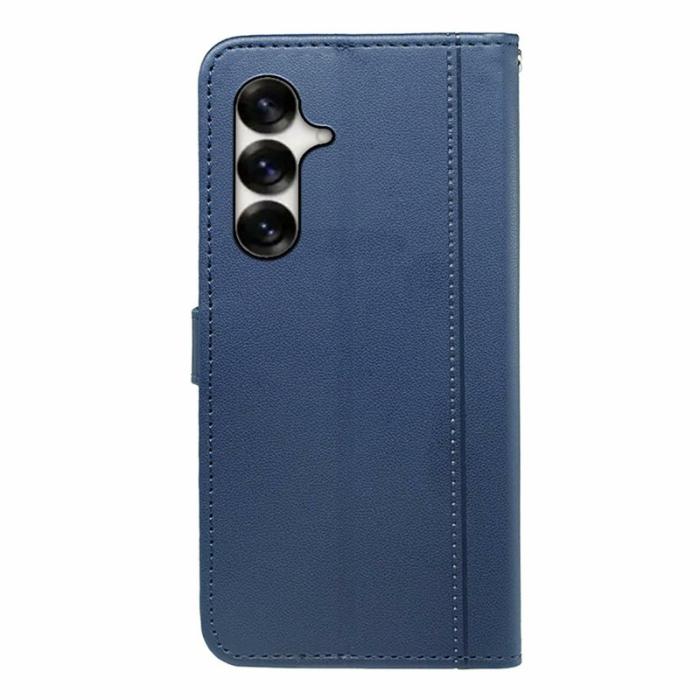 OEM - Plånboksfodral för Samsung Galaxy S26 Plus Magnetiskt Konstläder - Blå