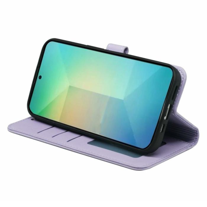 OEM - Plånboksfodral för Samsung Galaxy S26 Plus Magnetiskt Konstläder - Lila