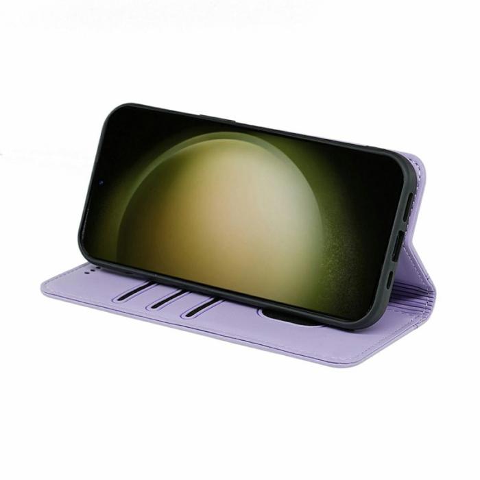 OEM - Plånboksfodral för Samsung Galaxy S26 Plus Magnetiskt Konstläder - Lila