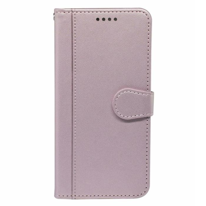 OEM - Plånboksfodral för Samsung Galaxy S26 Plus Magnetiskt Konstläder - Roséguld