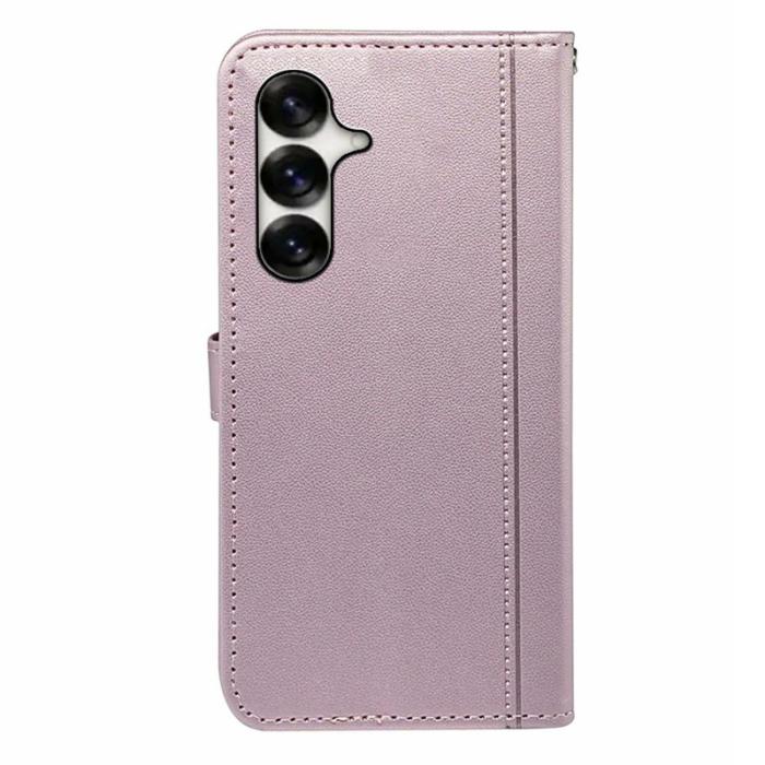 OEM - Plånboksfodral för Samsung Galaxy S26 Plus Magnetiskt Konstläder - Roséguld