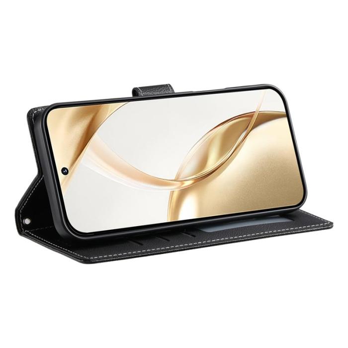 OEM - Plånboksfodral för Samsung Galaxy S26 Plus Magnetiskt Konstläder - Svart