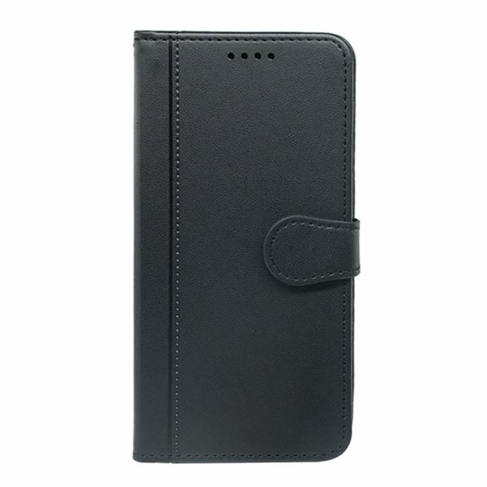 OEM - Plånboksfodral för Samsung Galaxy S26 Plus Magnetiskt Konstläder - Svart