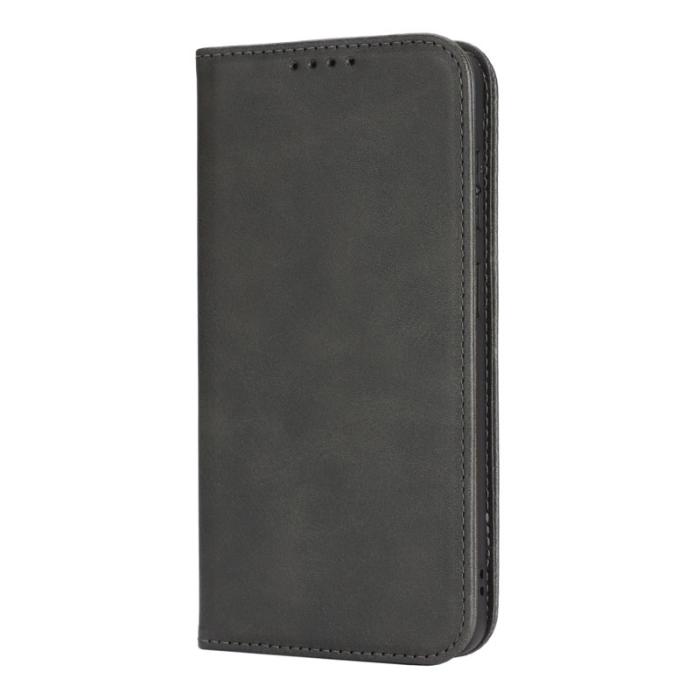 OEM - Mobilfodral för Samsung Galaxy S26 Plus Magnetiskt Konstläder - Svart